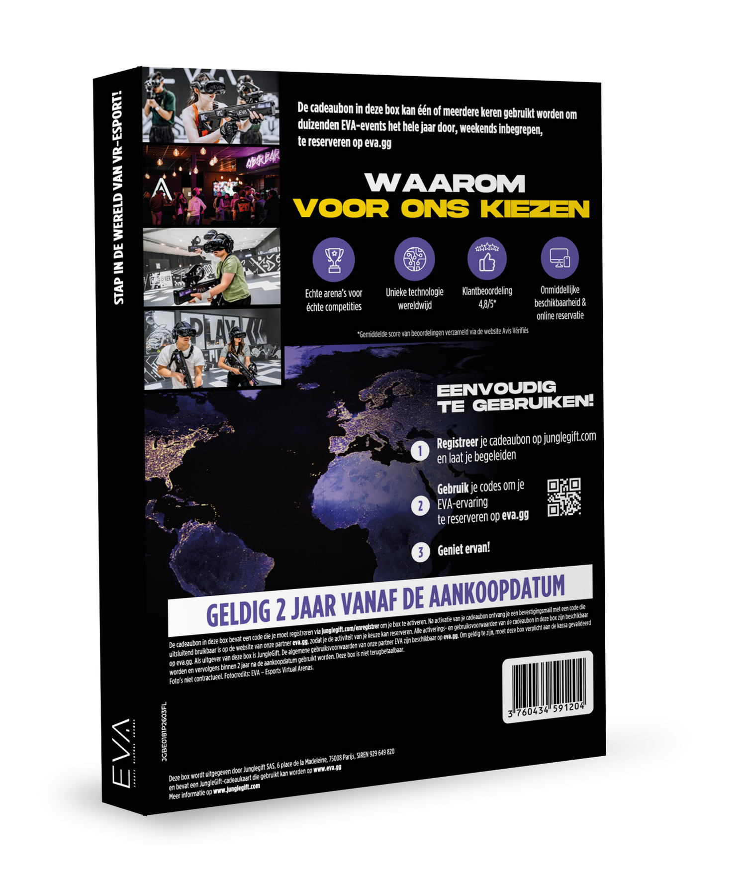 Cadeaubox EVA : Ultieme VR‑Beleving