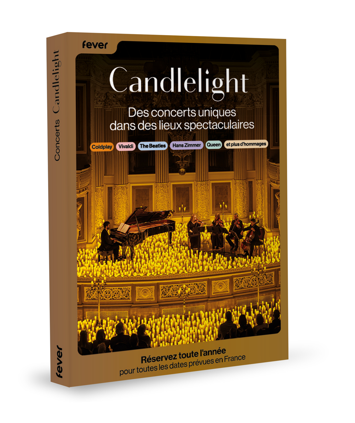 Coffret cadeau CANDLELIGHT : Concert à la Bougie