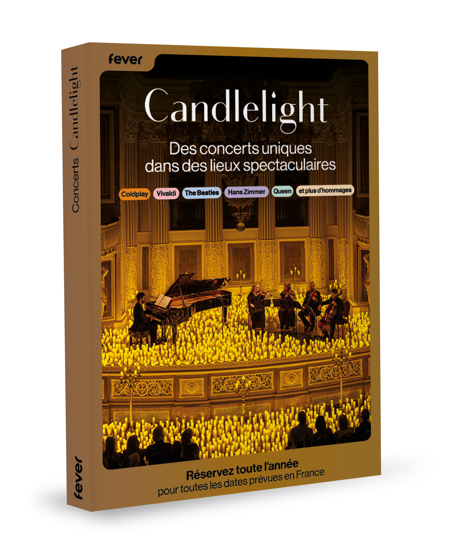 Coffret cadeau CANDLELIGHT : Concert à la Bougie