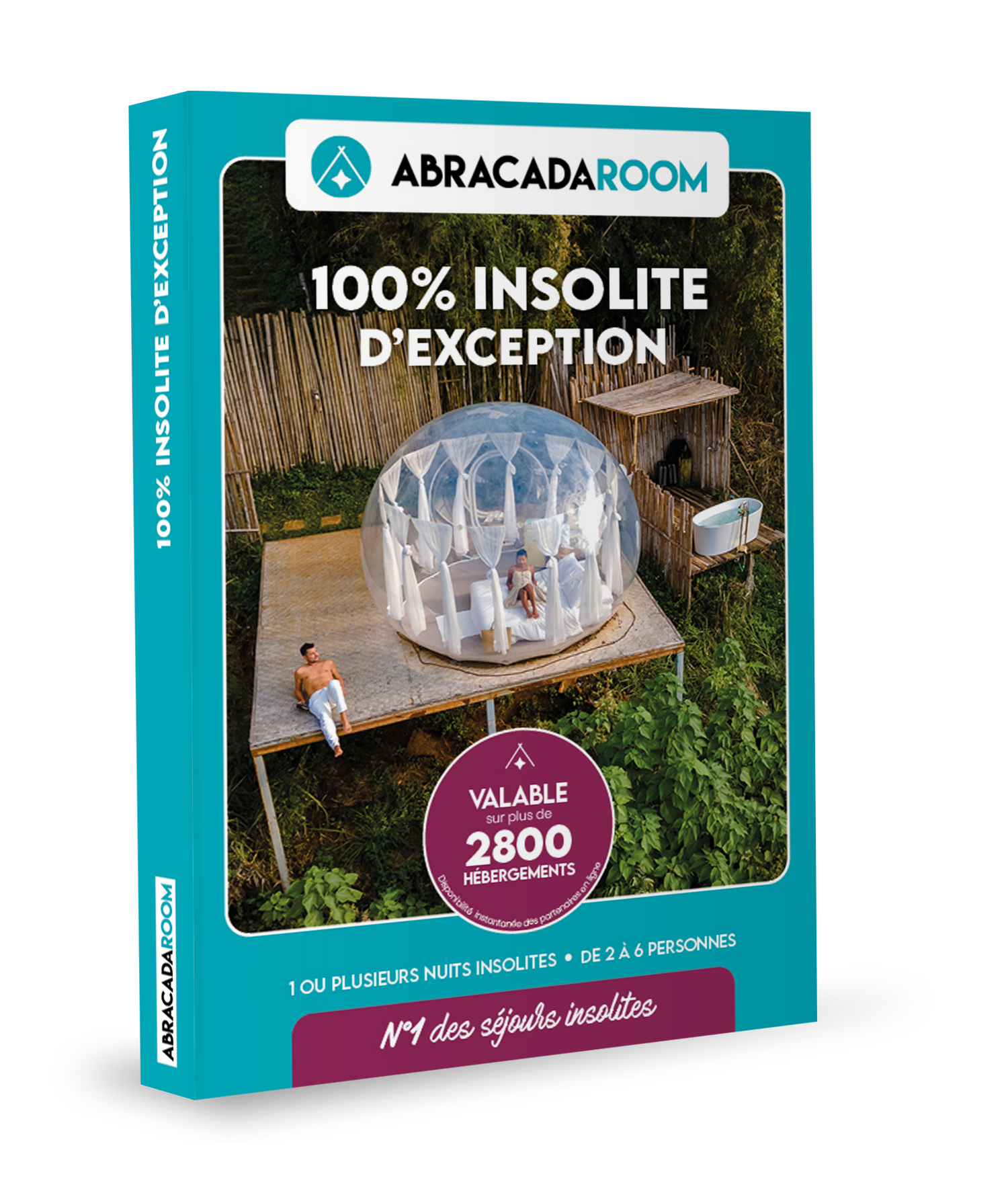 Coffret cadeau ABRACADAROOM : 100% insolite d'exception