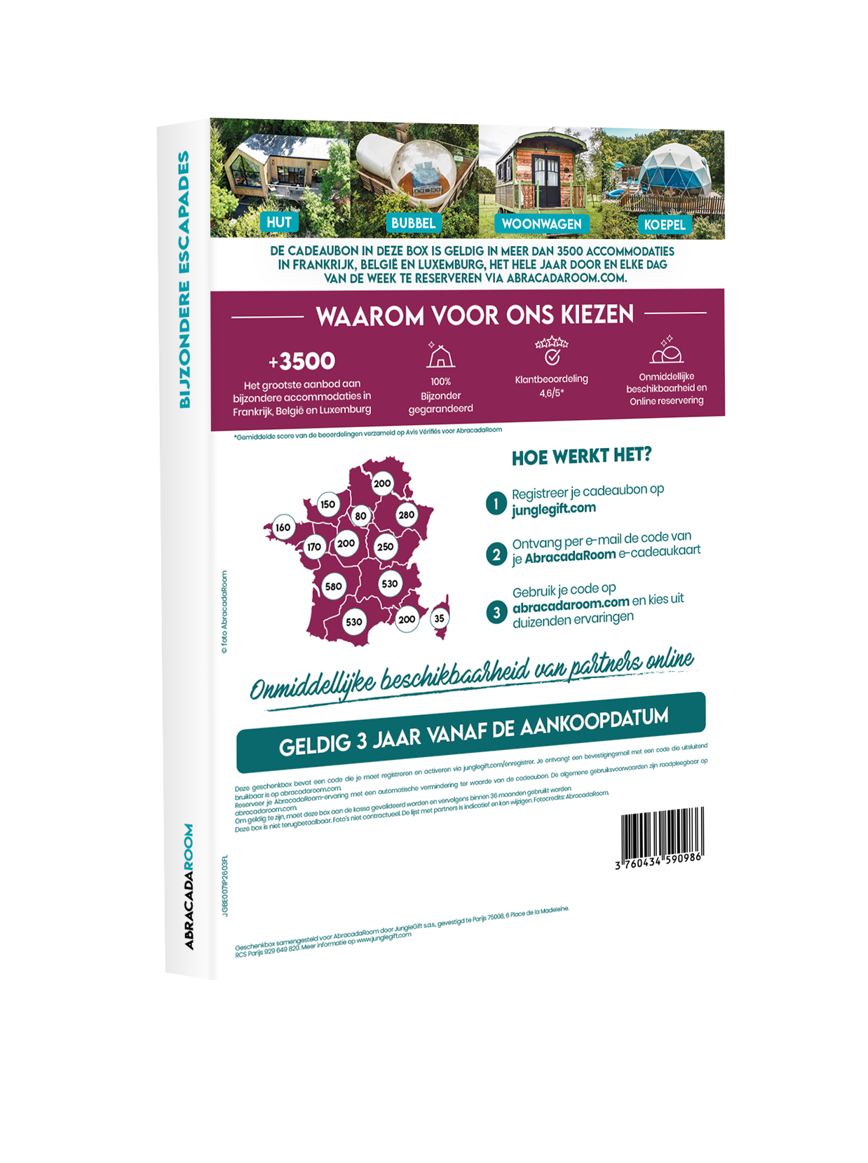 Cadeaubox Abracadaroom : Buitengewone belevenissen