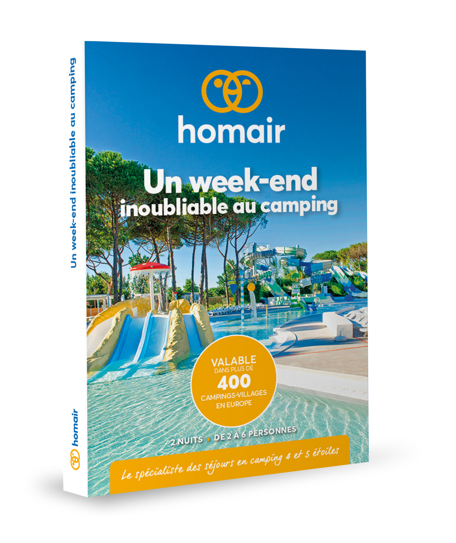 Coffret cadeau HOMAIR : Un week-end inoubliable au camping